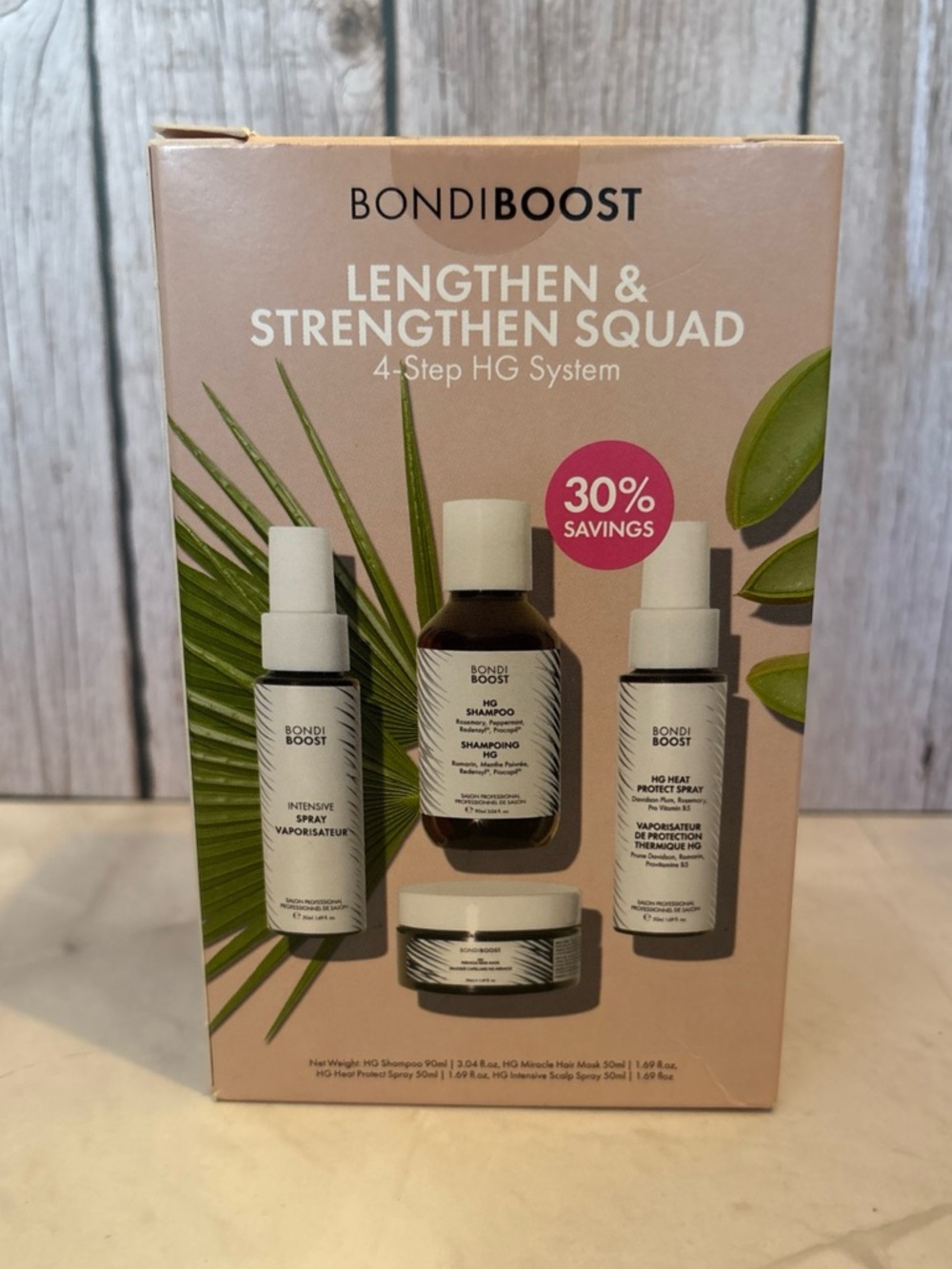 BONDI BOOST  LENGTHEN & STRENGTHEN SQUAD KIT